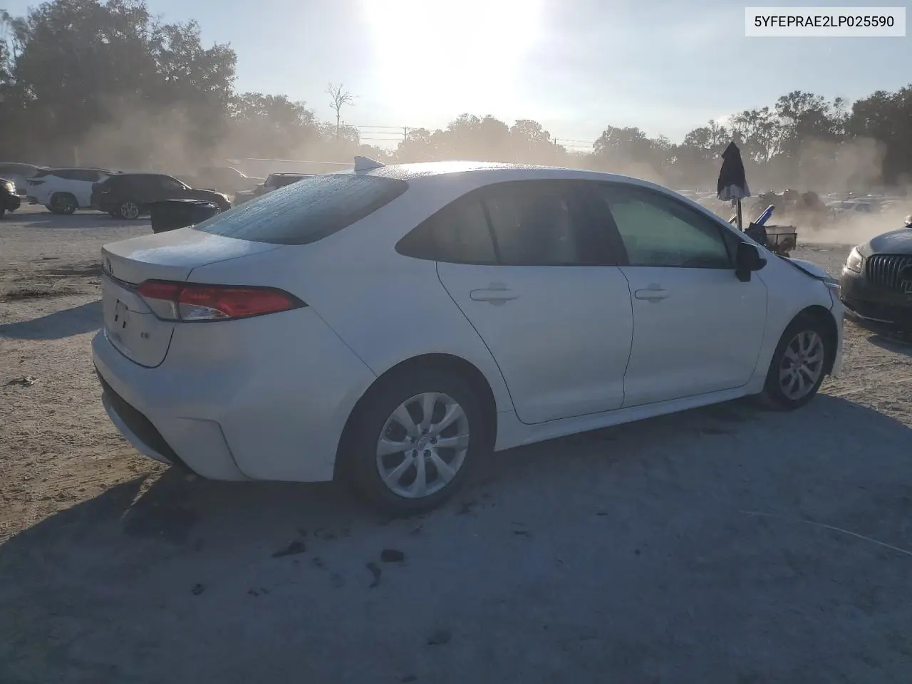5YFEPRAE2LP025590 2020 Toyota Corolla Le