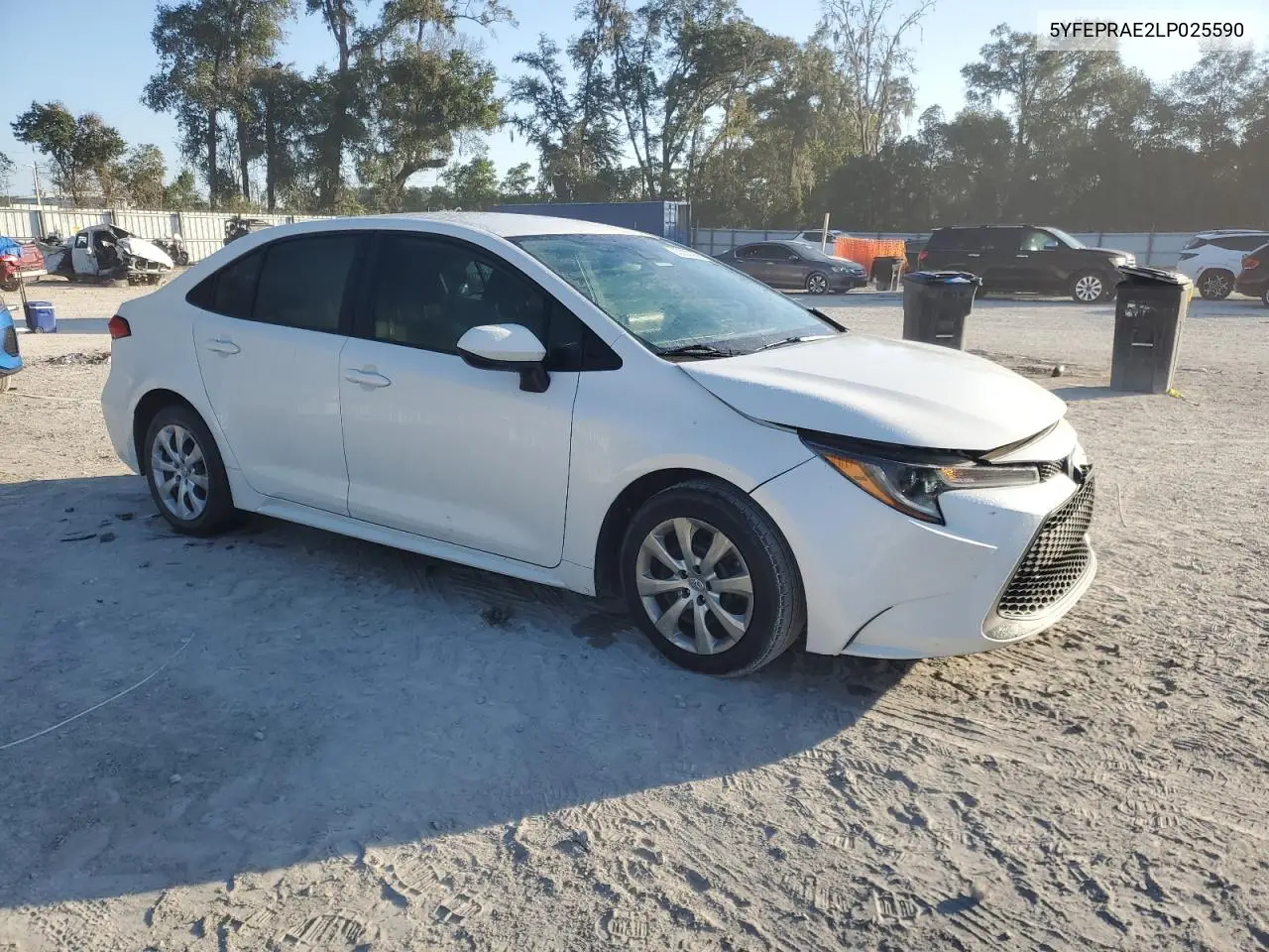 5YFEPRAE2LP025590 2020 Toyota Corolla Le