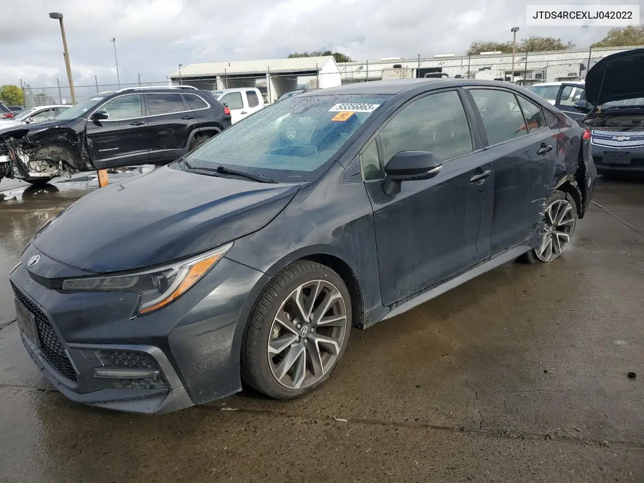 JTDS4RCEXLJ042022 2020 Toyota Corolla Se