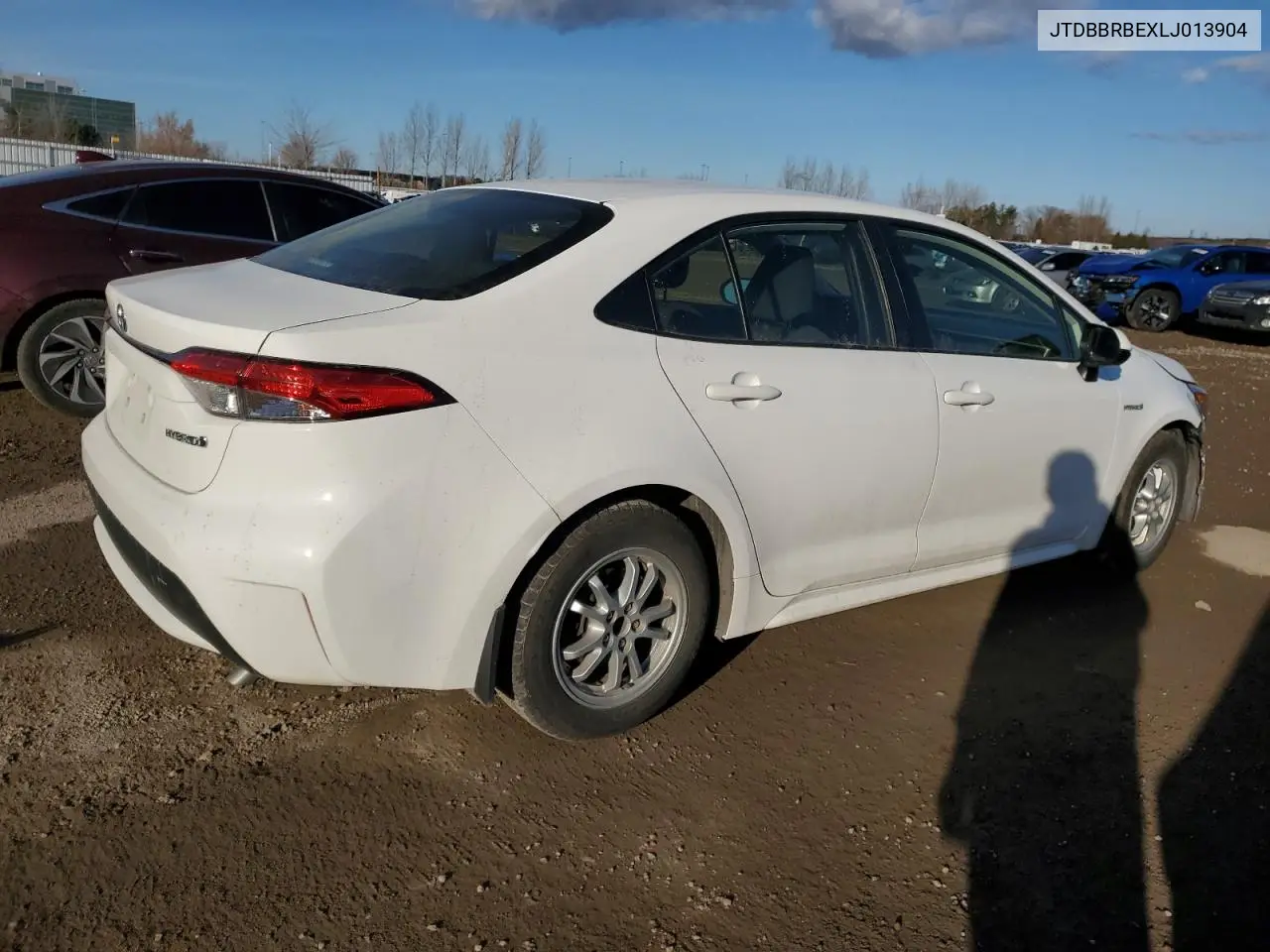 JTDBBRBEXLJ013904 2020 Toyota Corolla Le