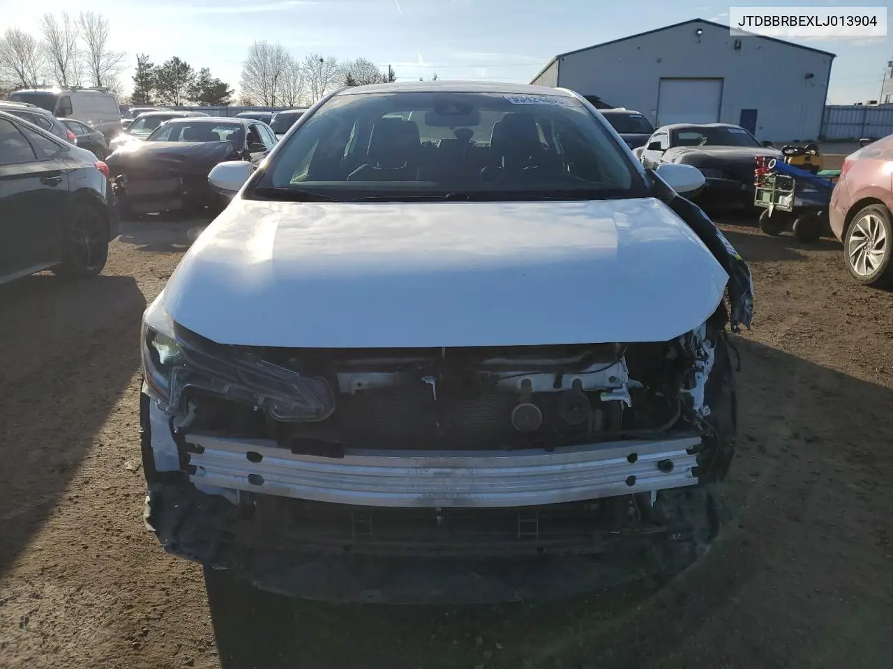 JTDBBRBEXLJ013904 2020 Toyota Corolla Le