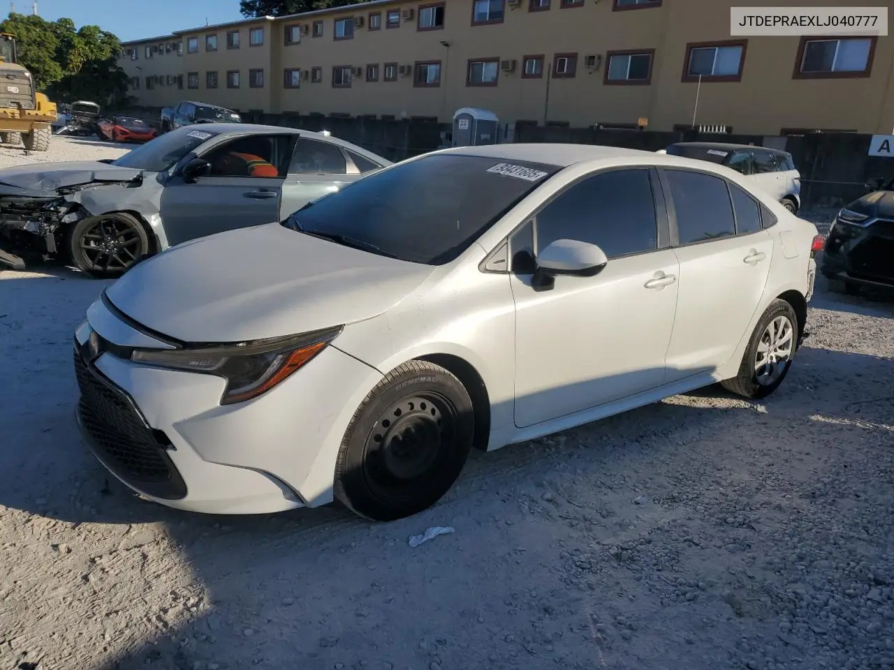 JTDEPRAEXLJ040777 2020 Toyota Corolla Le