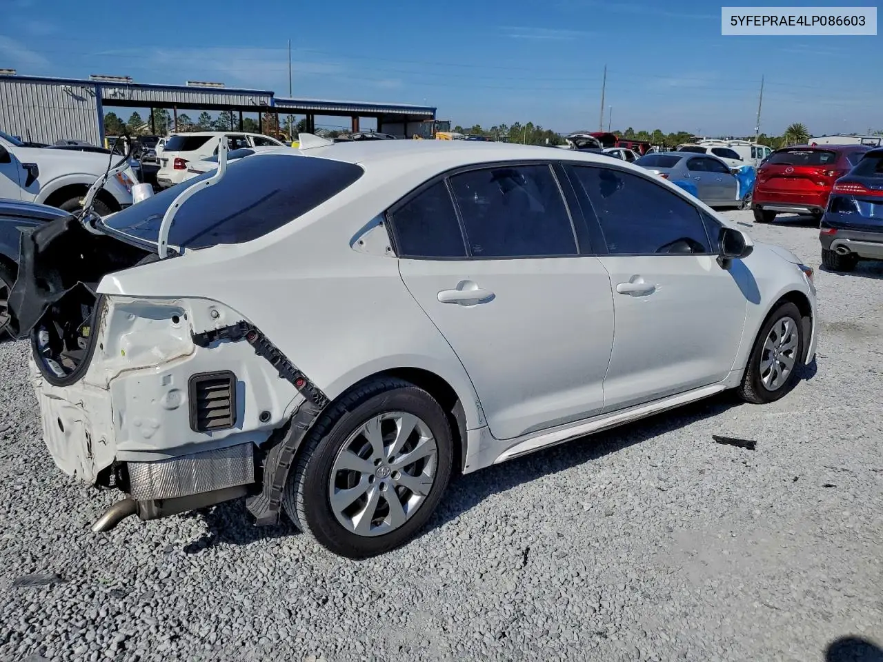 5YFEPRAE4LP086603 2020 Toyota Corolla Le
