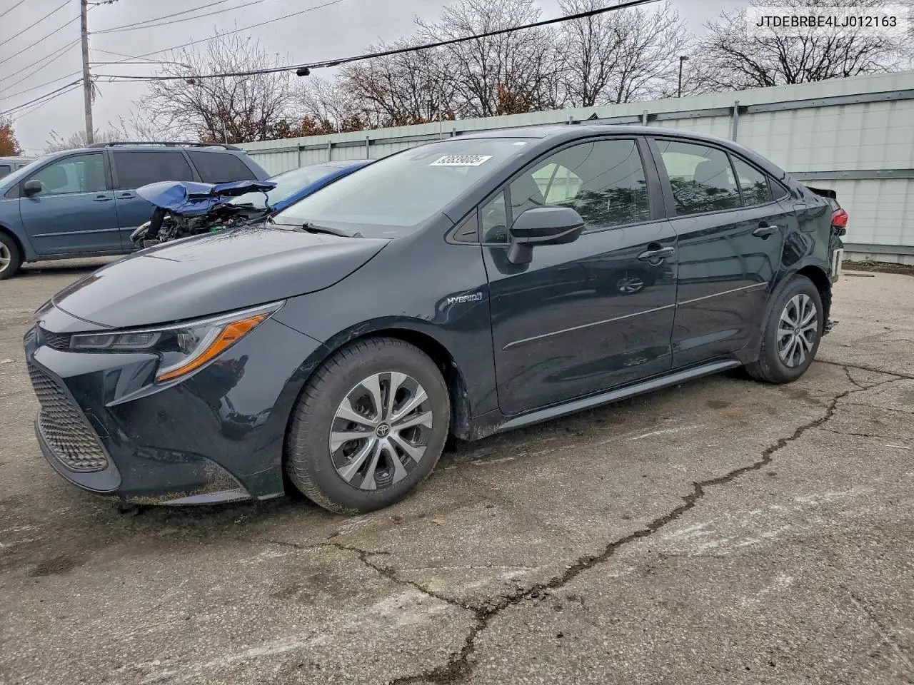 JTDEBRBE4LJ012163 2020 Toyota Corolla Le