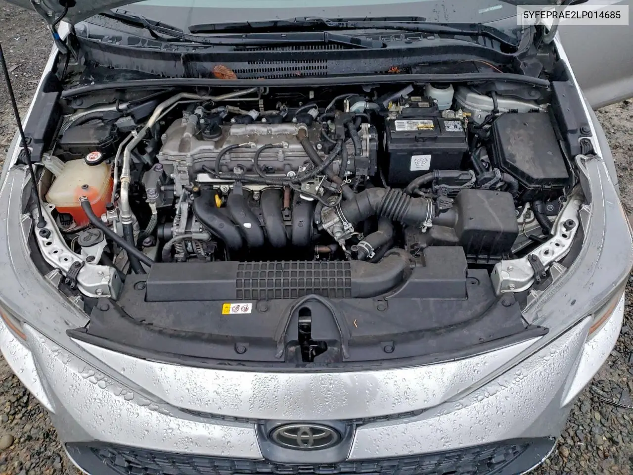 5YFEPRAE2LP014685 2020 Toyota Corolla Le