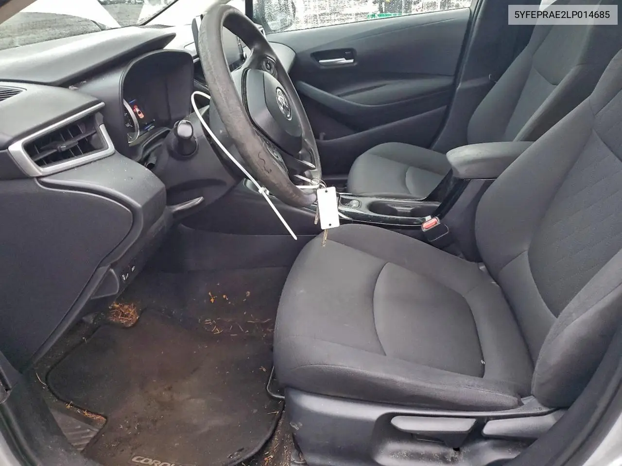 5YFEPRAE2LP014685 2020 Toyota Corolla Le