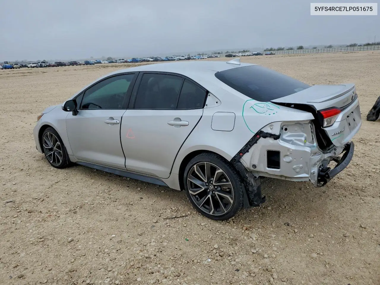 5YFS4RCE7LP051675 2020 Toyota Corolla Se