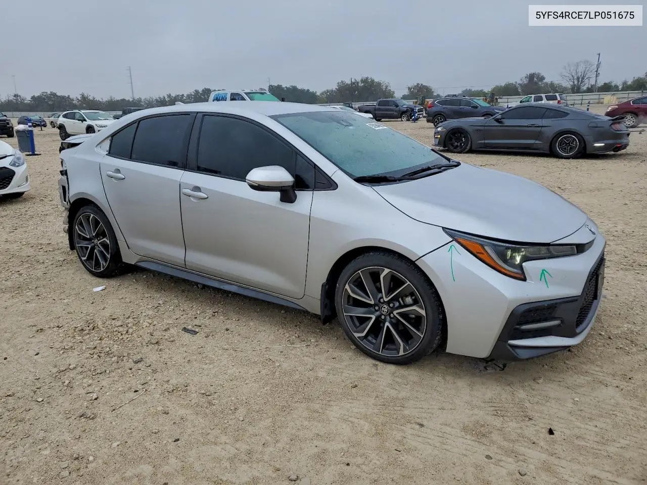 5YFS4RCE7LP051675 2020 Toyota Corolla Se