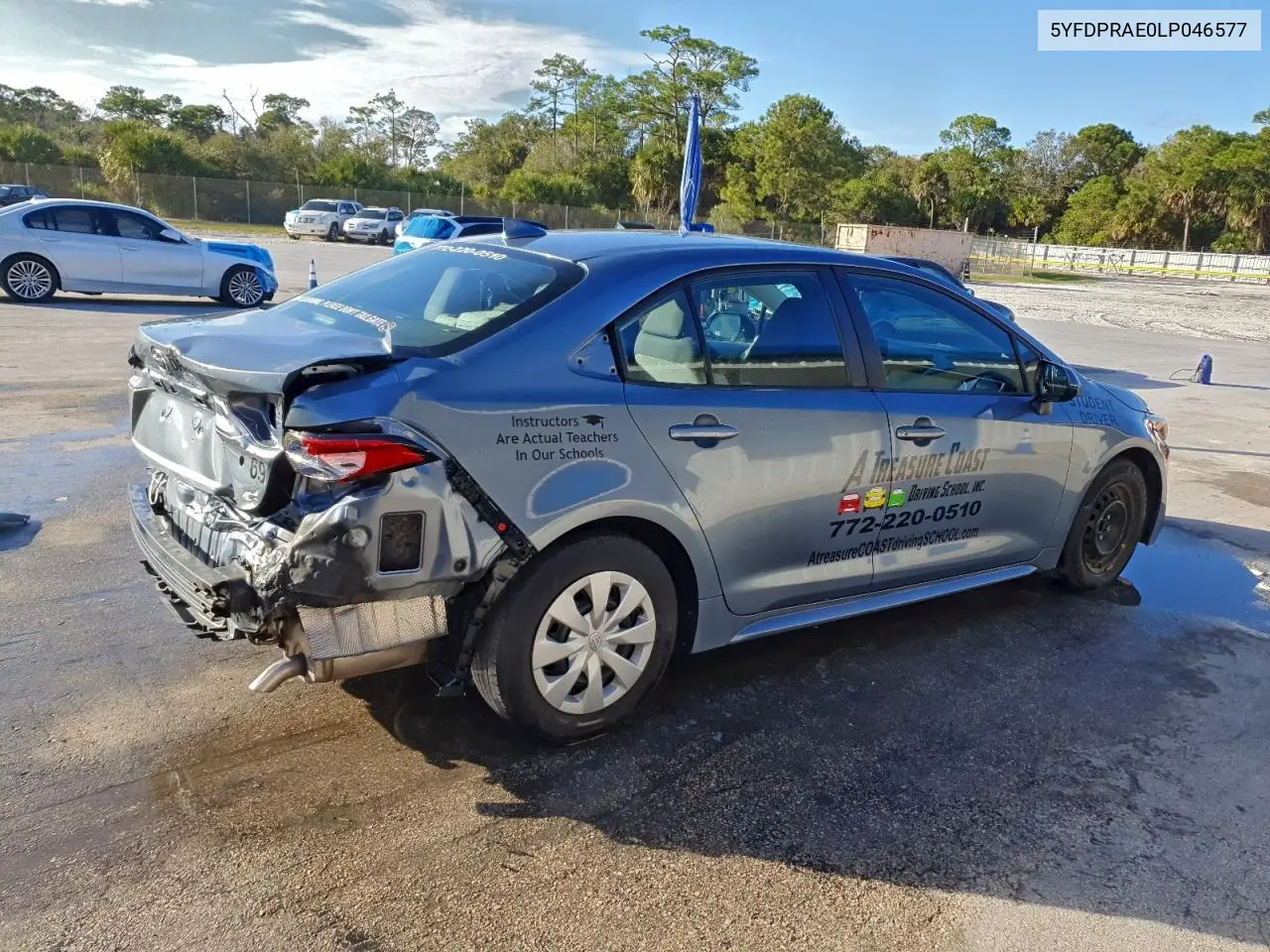 5YFDPRAE0LP046577 2020 Toyota Corolla L
