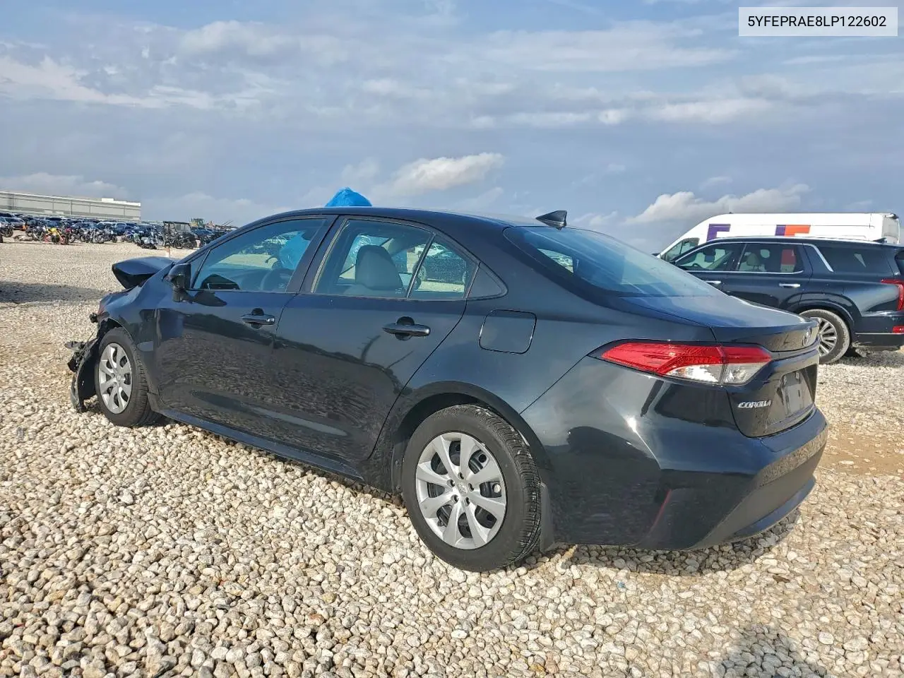 5YFEPRAE8LP122602 2020 Toyota Corolla Le