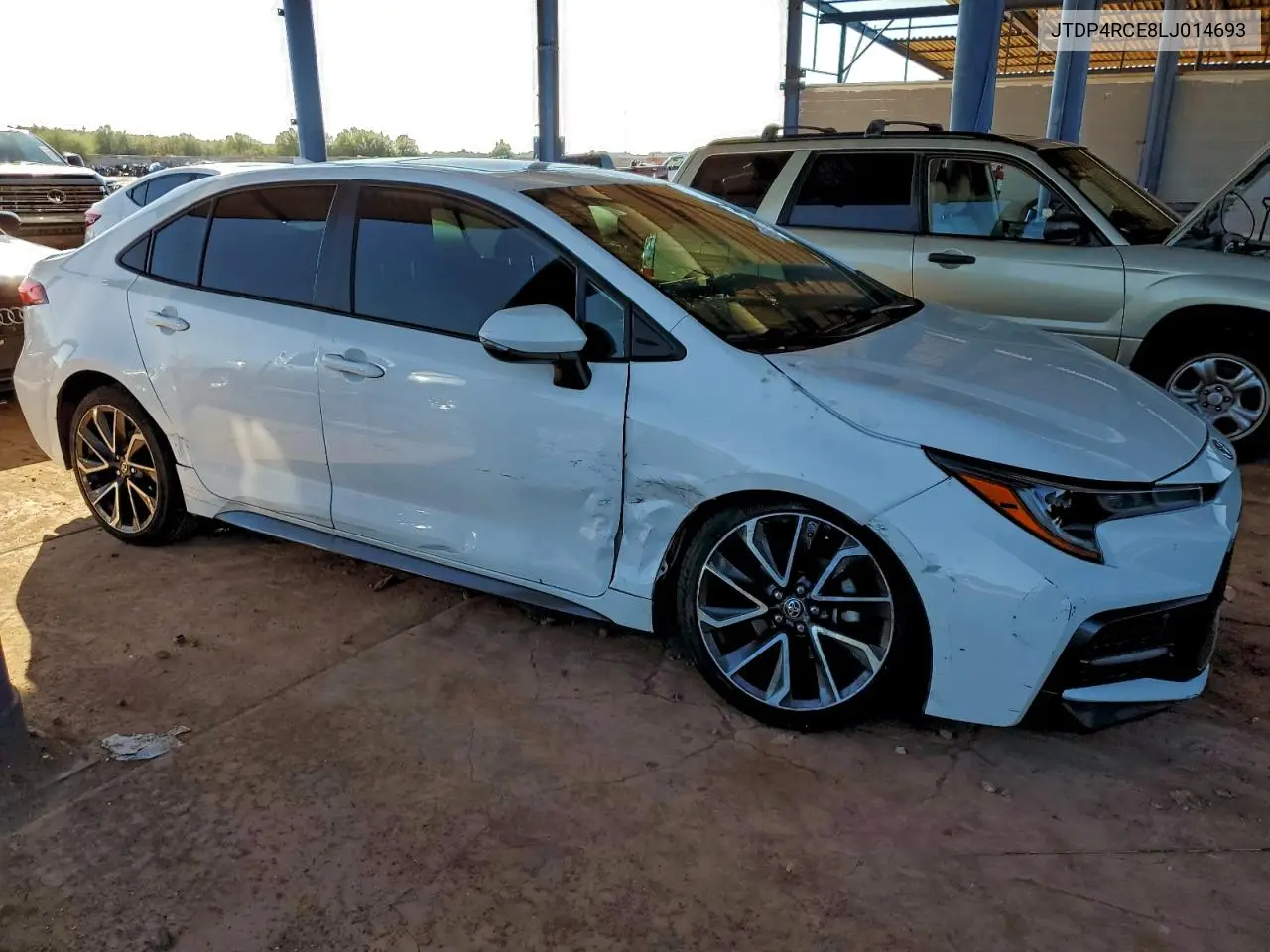 JTDP4RCE8LJ014693 2020 Toyota Corolla Se