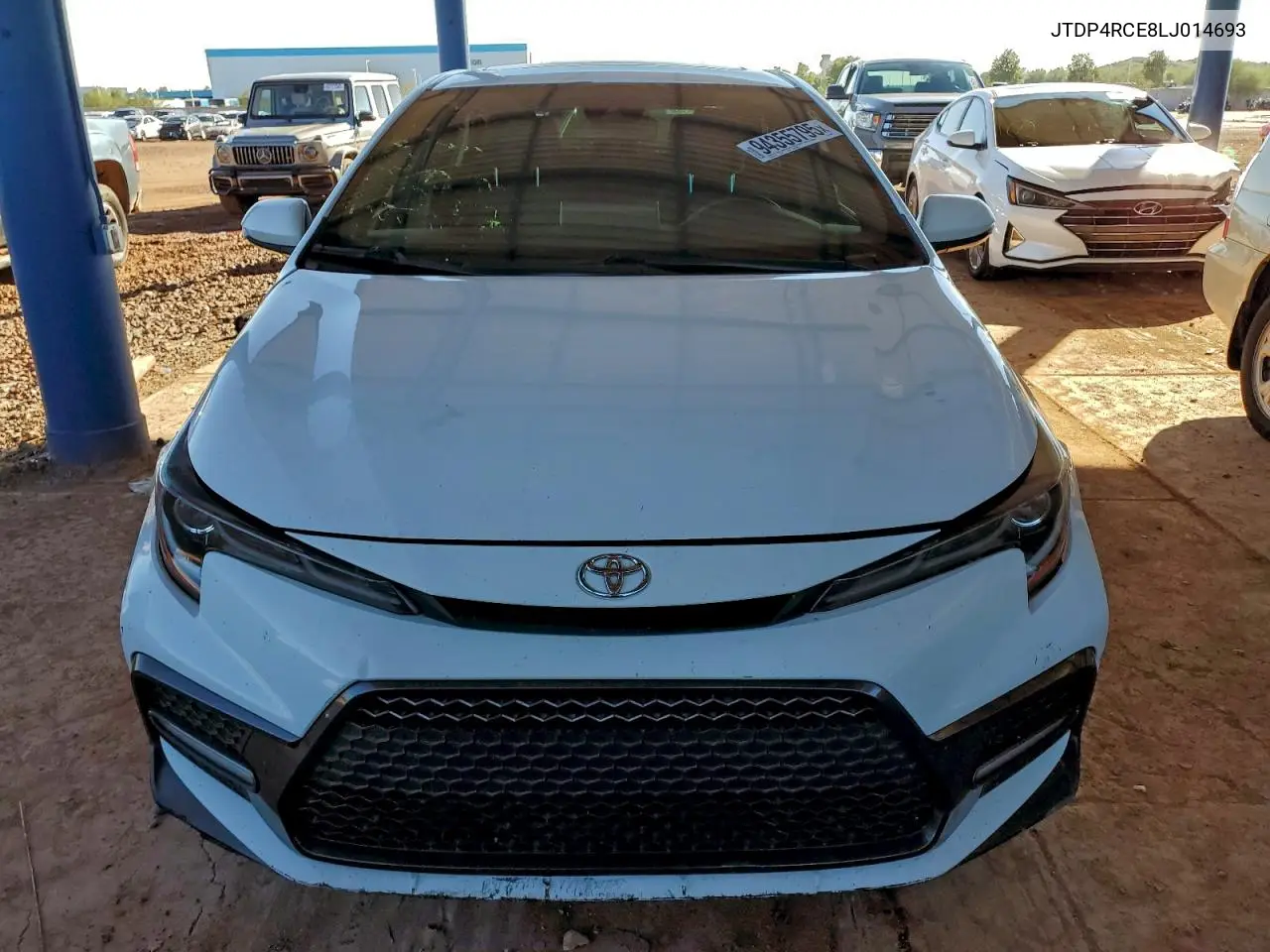 JTDP4RCE8LJ014693 2020 Toyota Corolla Se