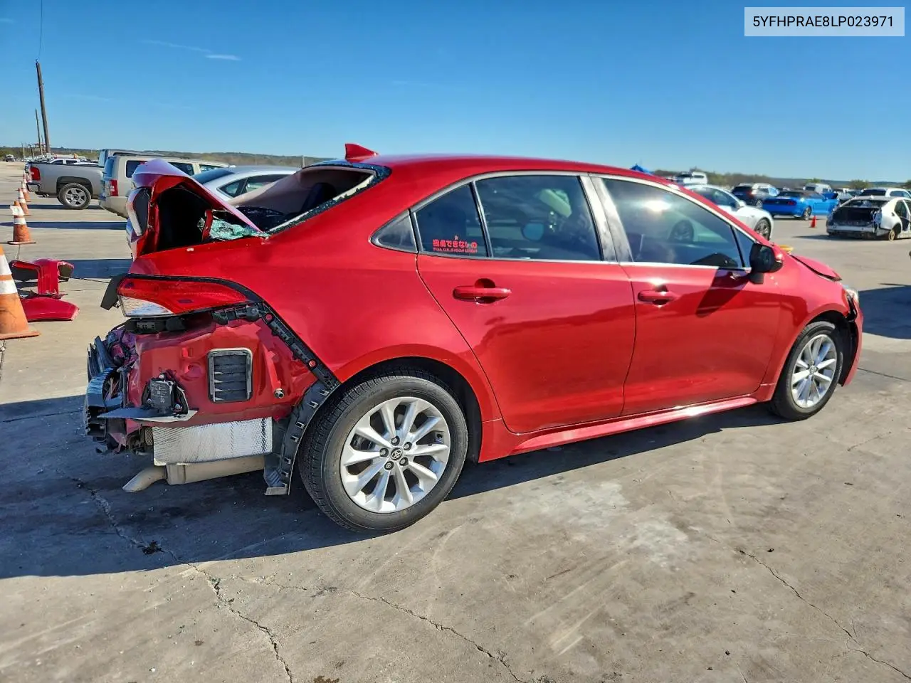 5YFHPRAE8LP023971 2020 Toyota Corolla Le