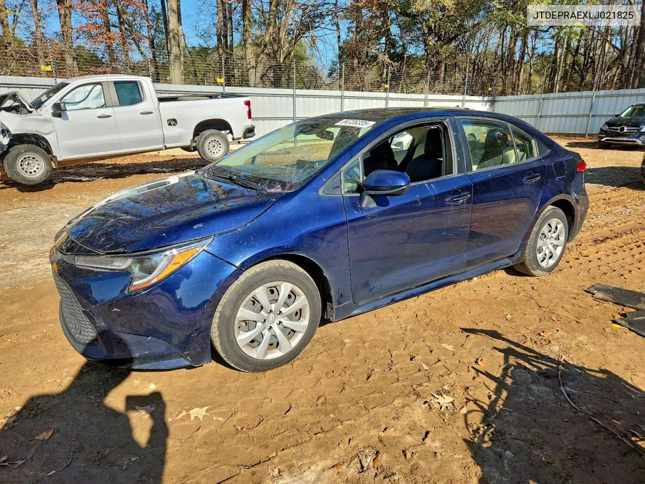 JTDEPRAEXLJ021825 2020 Toyota Corolla Le
