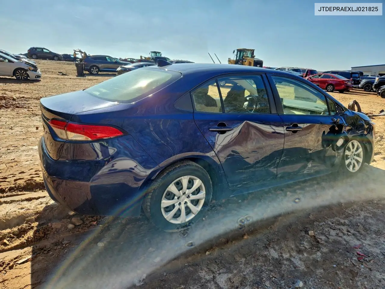 JTDEPRAEXLJ021825 2020 Toyota Corolla Le