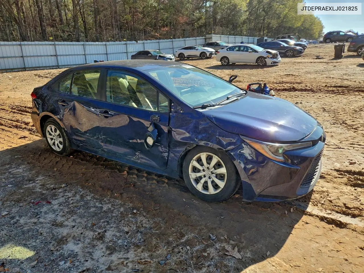 JTDEPRAEXLJ021825 2020 Toyota Corolla Le