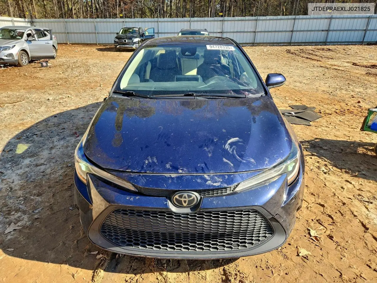 JTDEPRAEXLJ021825 2020 Toyota Corolla Le