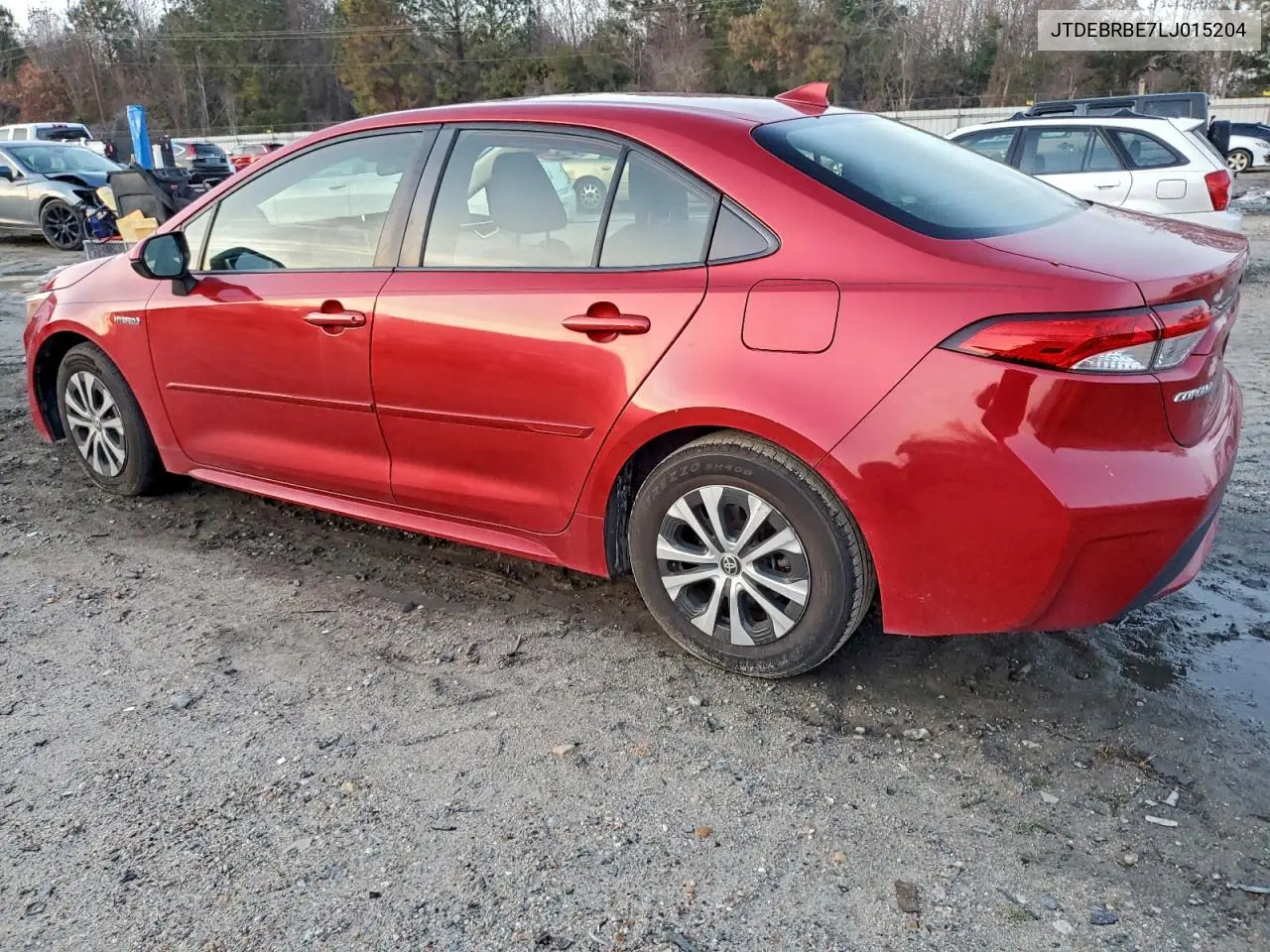 JTDEBRBE7LJ015204 2020 Toyota Corolla Le