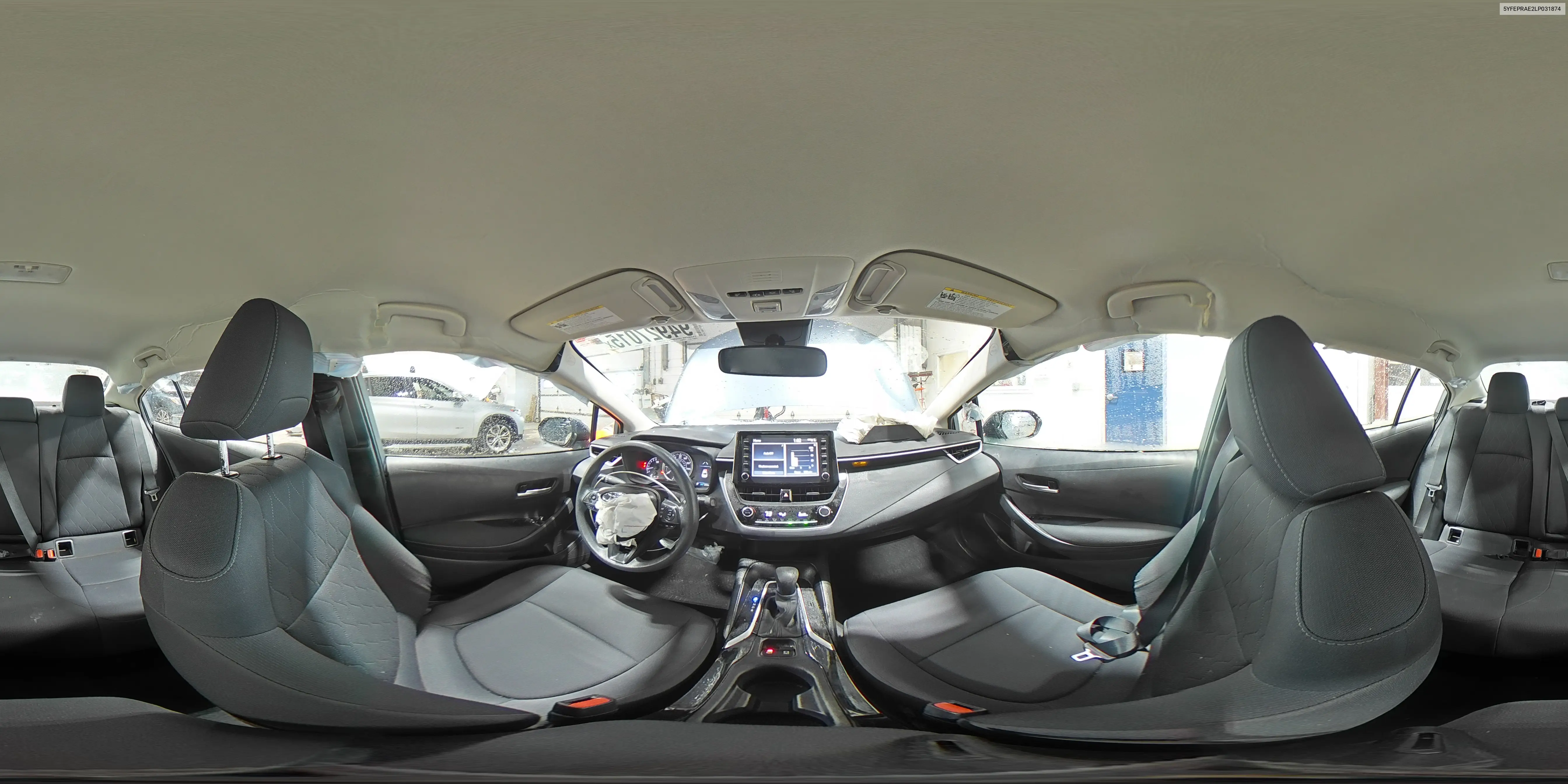 5YFEPRAE2LP031874 2020 Toyota Corolla Le