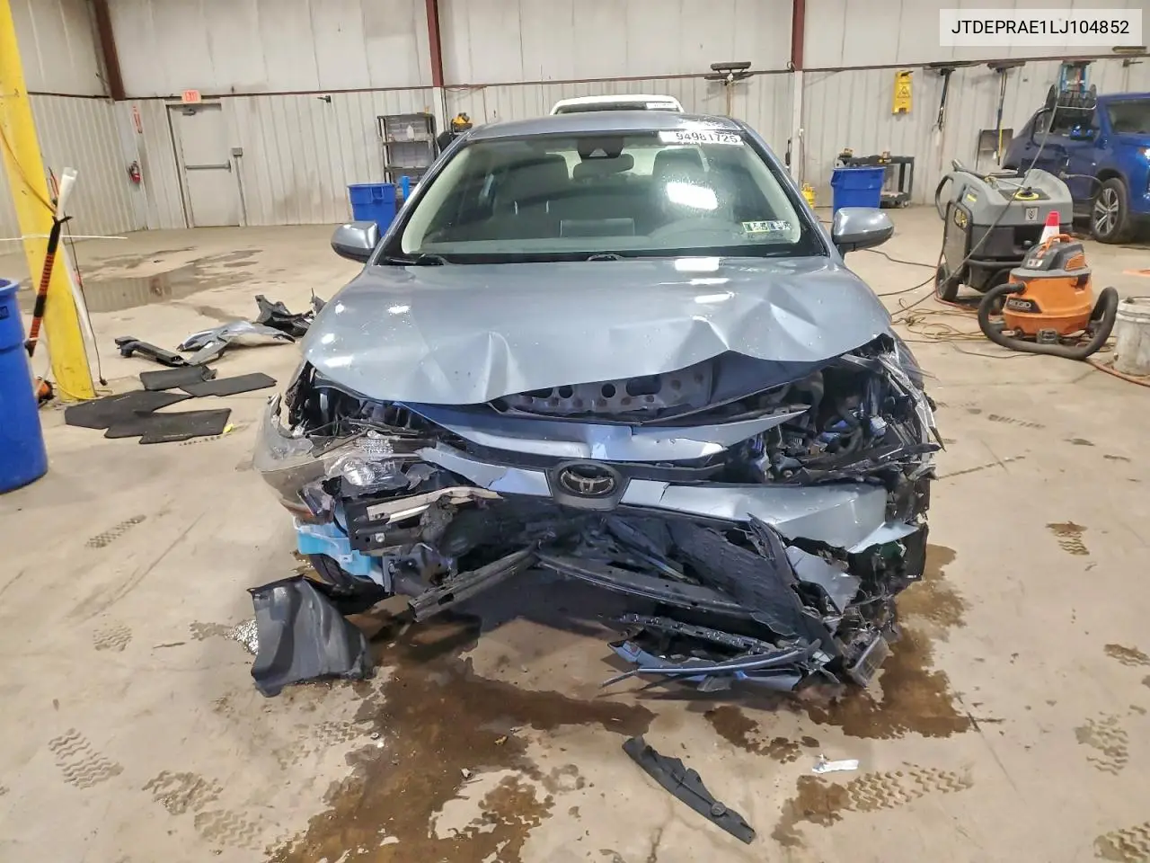 JTDEPRAE1LJ104852 2020 Toyota Corolla Le