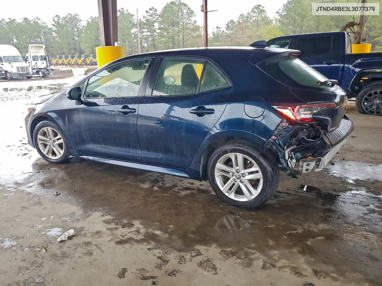 JTND4RBE3L3077379 2020 Toyota Corolla Se