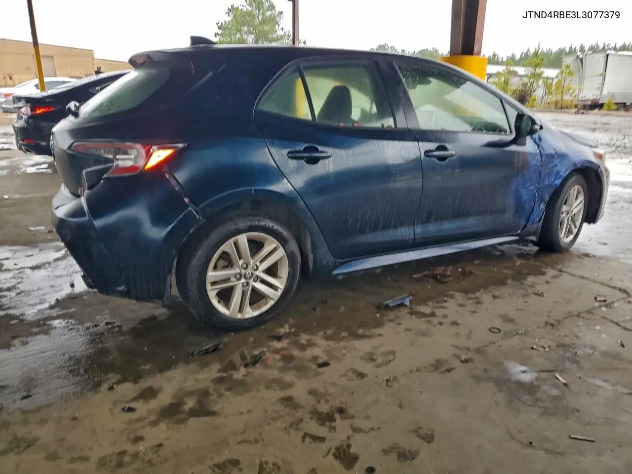 JTND4RBE3L3077379 2020 Toyota Corolla Se