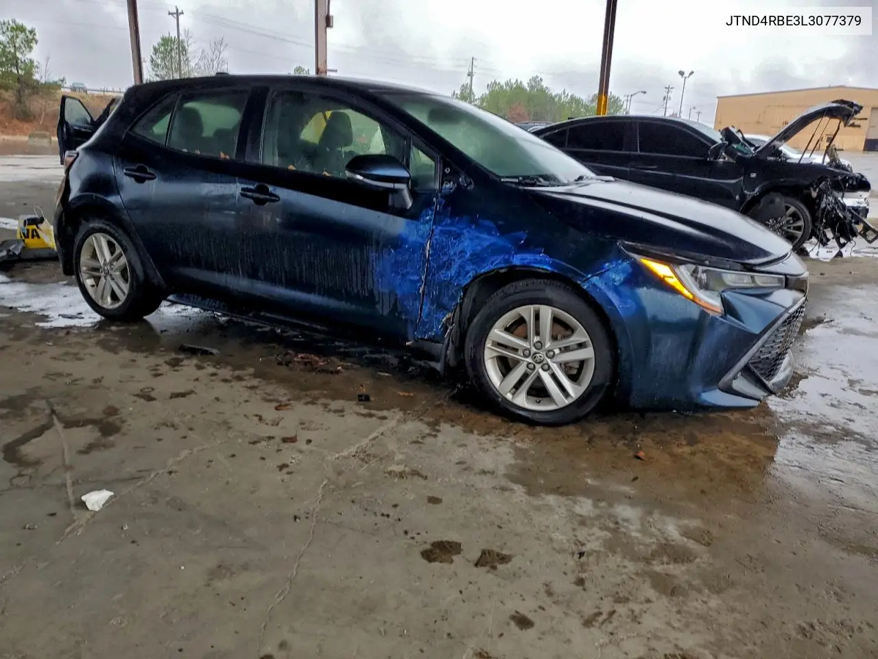 JTND4RBE3L3077379 2020 Toyota Corolla Se