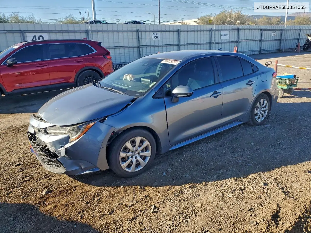 JTDGPRAE5LJ051055 2020 Toyota Corolla L