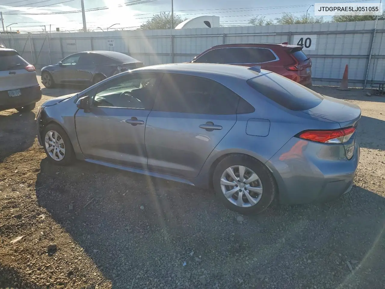 JTDGPRAE5LJ051055 2020 Toyota Corolla L