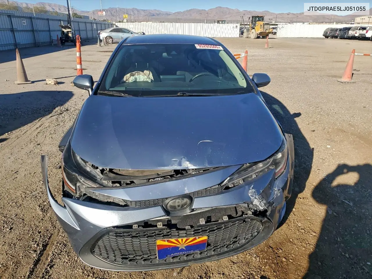 JTDGPRAE5LJ051055 2020 Toyota Corolla L