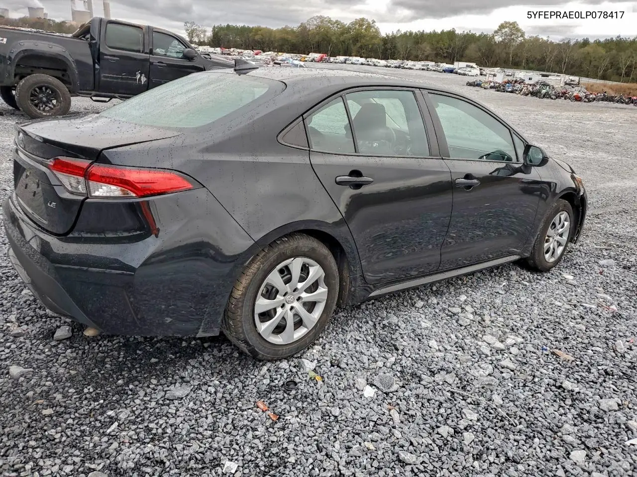 5YFEPRAE0LP078417 2020 Toyota Corolla Le