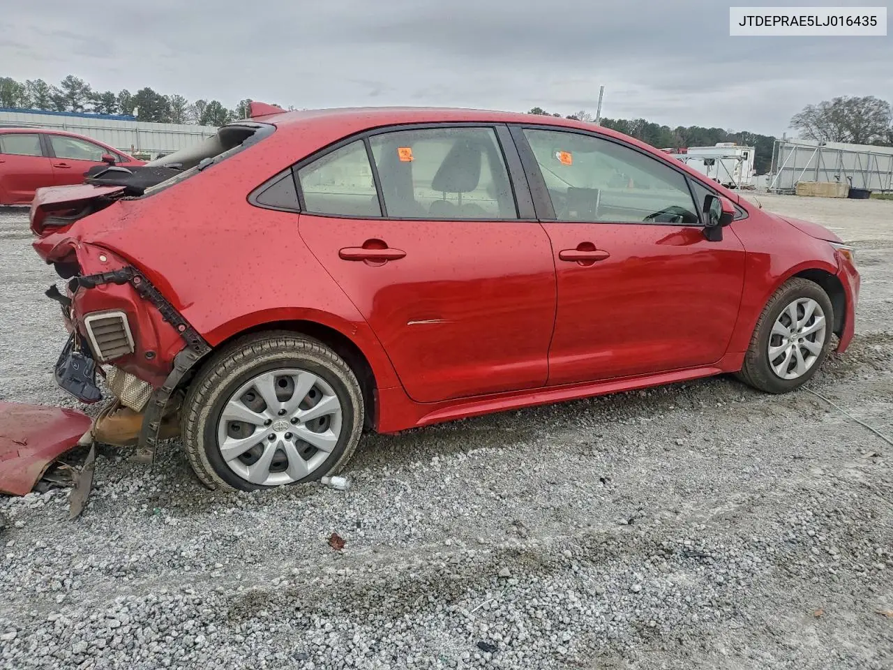 JTDEPRAE5LJ016435 2020 Toyota Corolla Le