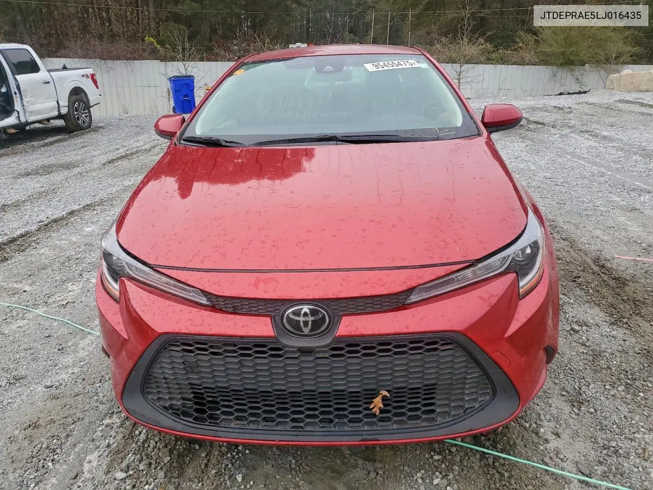 JTDEPRAE5LJ016435 2020 Toyota Corolla Le