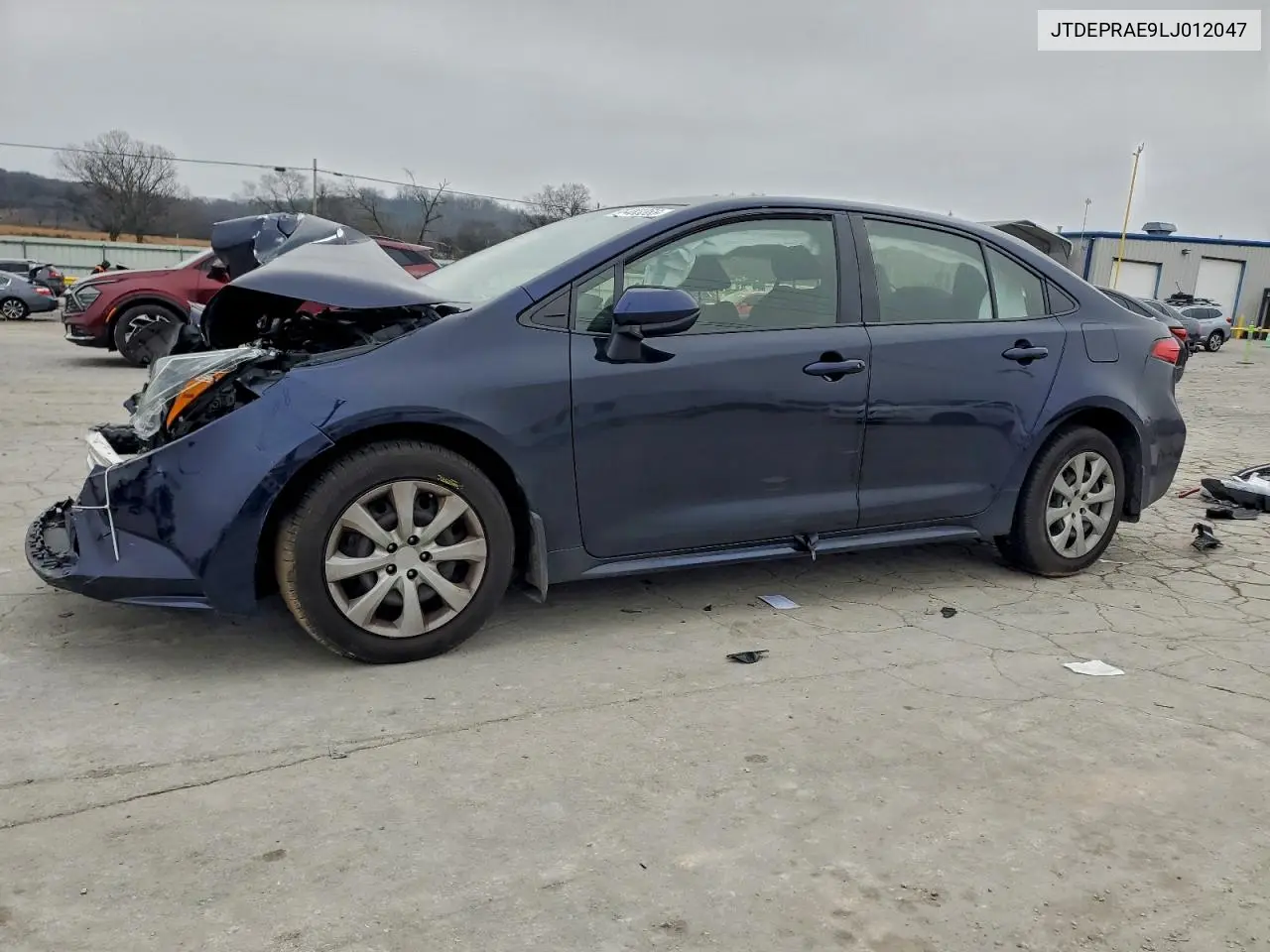 JTDEPRAE9LJ012047 2020 Toyota Corolla Le