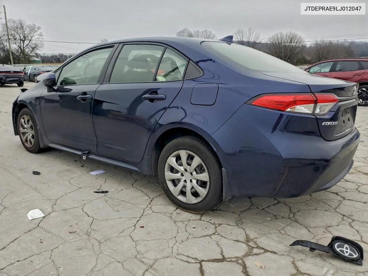 JTDEPRAE9LJ012047 2020 Toyota Corolla Le