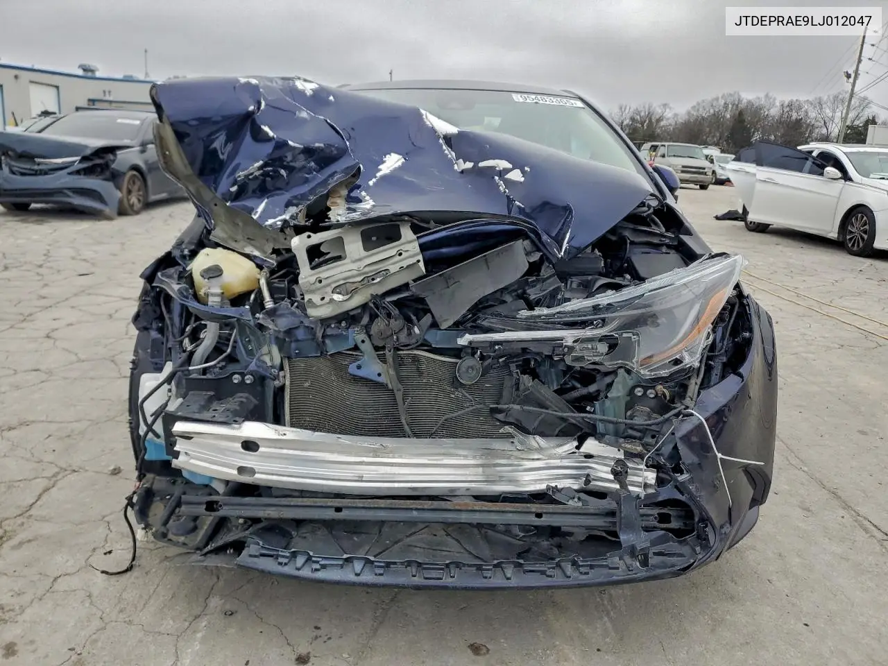 JTDEPRAE9LJ012047 2020 Toyota Corolla Le