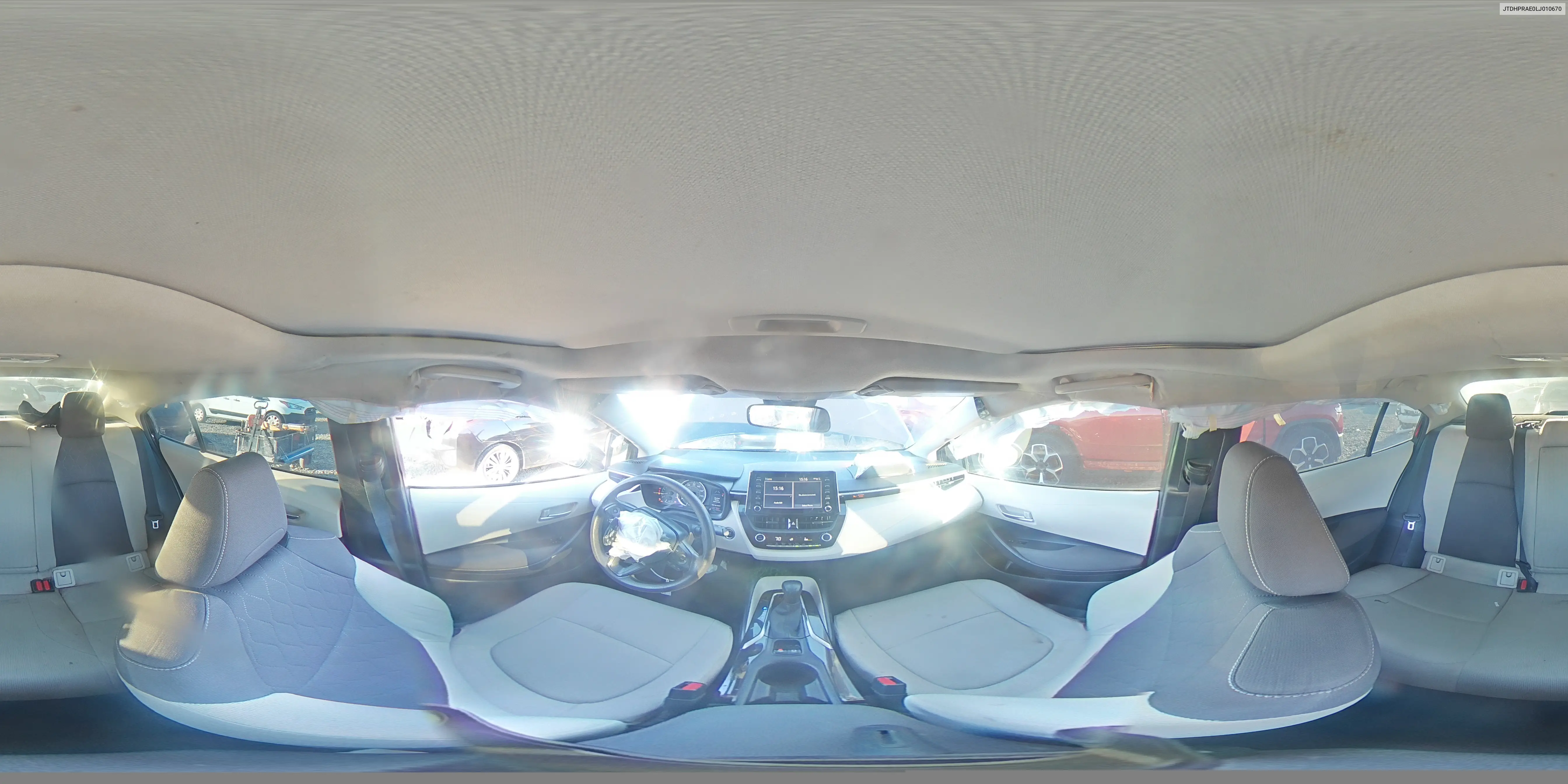 JTDHPRAE0LJ010670 2020 Toyota Corolla Le