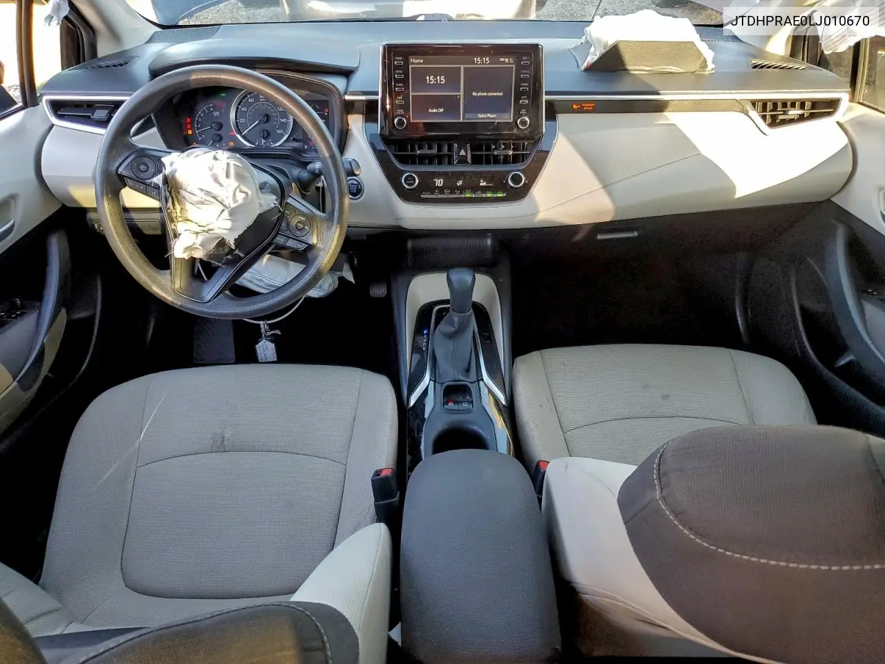 JTDHPRAE0LJ010670 2020 Toyota Corolla Le