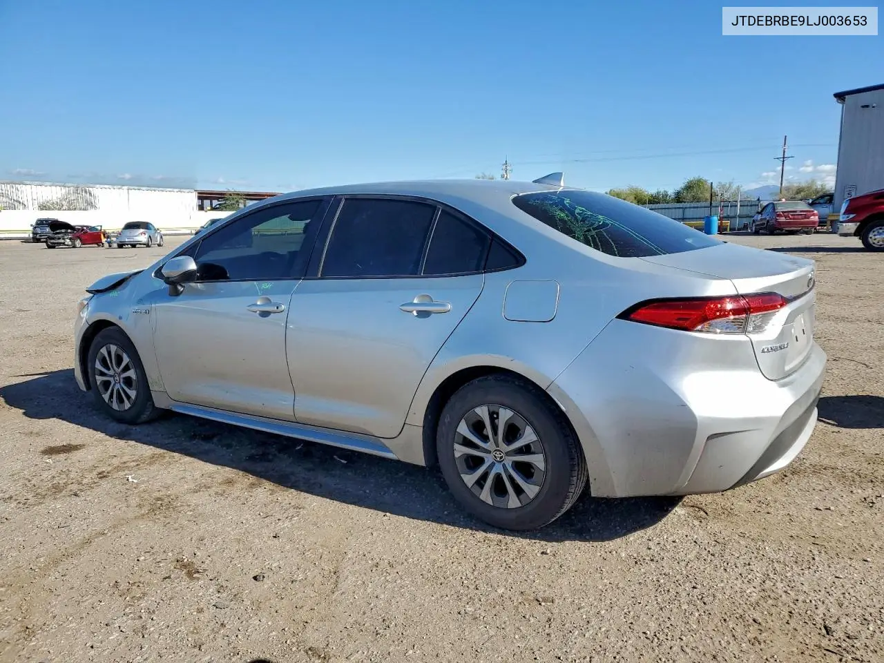 JTDEBRBE9LJ003653 2020 Toyota Corolla Le