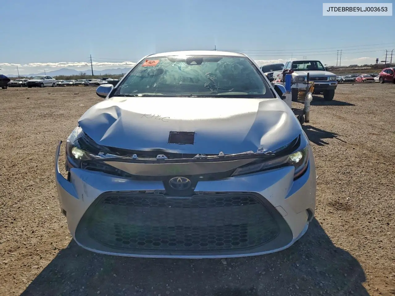 JTDEBRBE9LJ003653 2020 Toyota Corolla Le