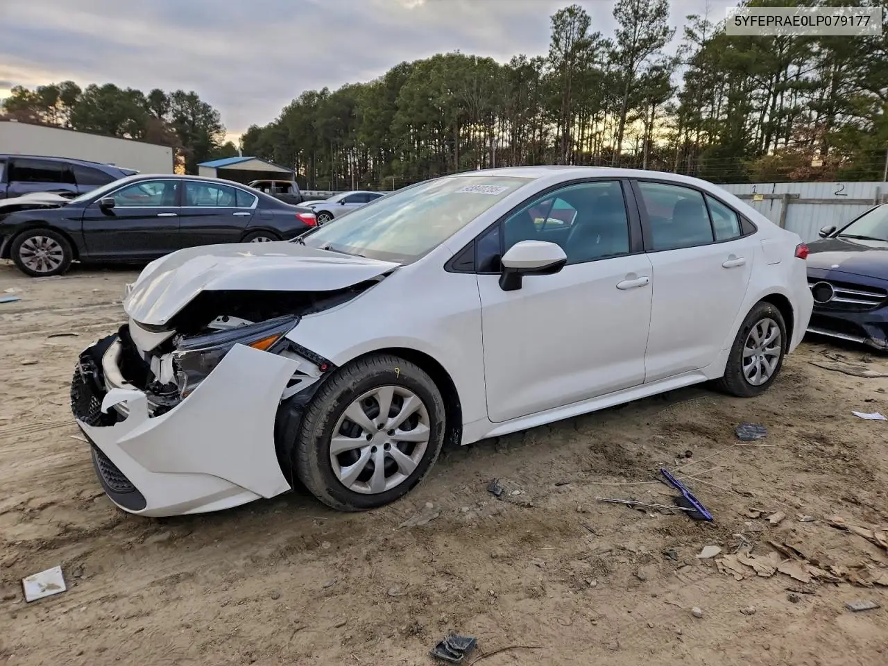 5YFEPRAE0LP079177 2020 Toyota Corolla Le