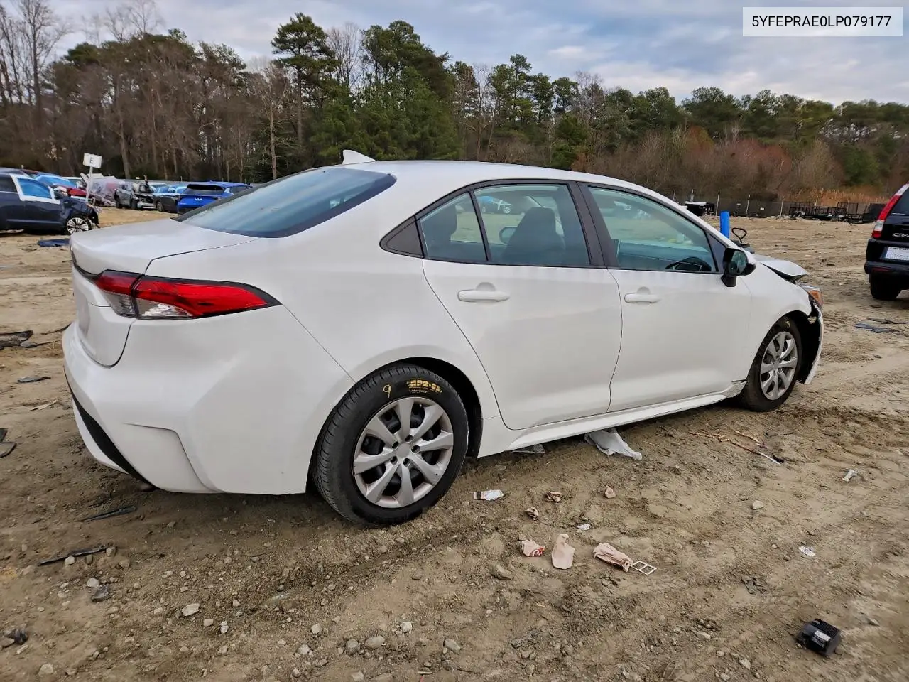 5YFEPRAE0LP079177 2020 Toyota Corolla Le