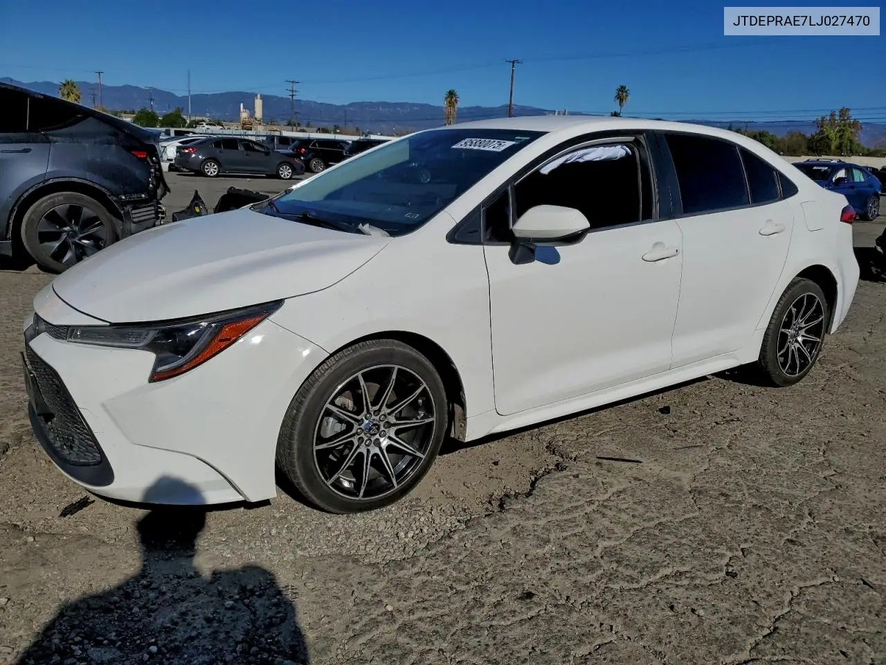 JTDEPRAE7LJ027470 2020 Toyota Corolla Le
