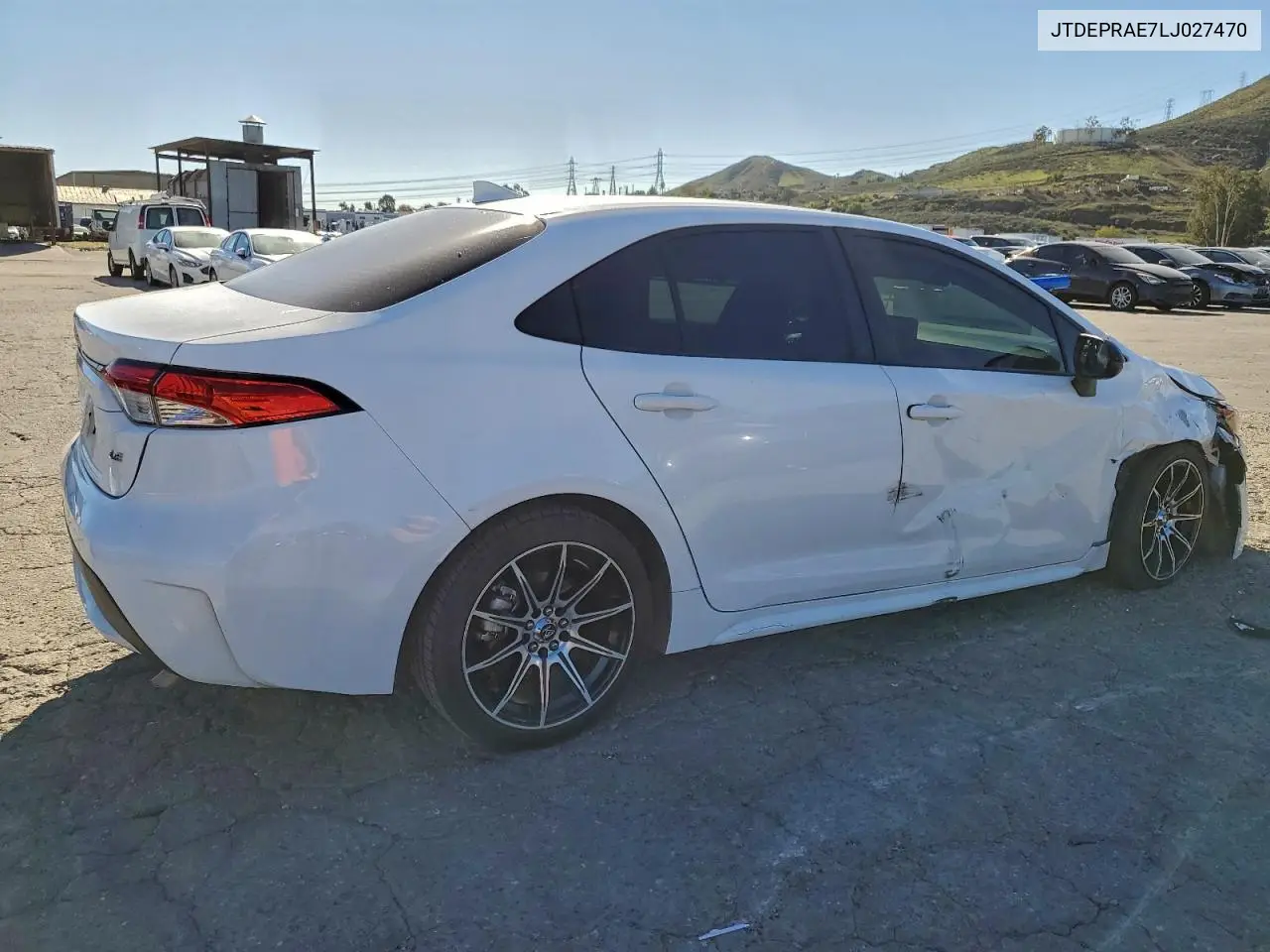 JTDEPRAE7LJ027470 2020 Toyota Corolla Le