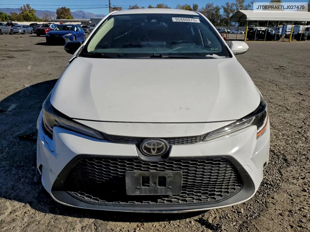 JTDEPRAE7LJ027470 2020 Toyota Corolla Le