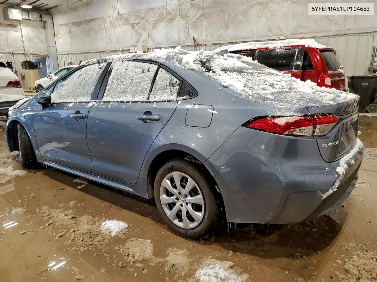 5YFEPRAE1LP104653 2020 Toyota Corolla Le