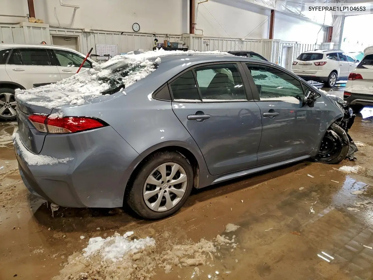 5YFEPRAE1LP104653 2020 Toyota Corolla Le