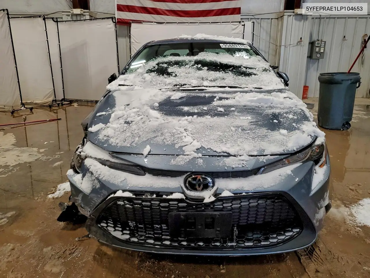 5YFEPRAE1LP104653 2020 Toyota Corolla Le