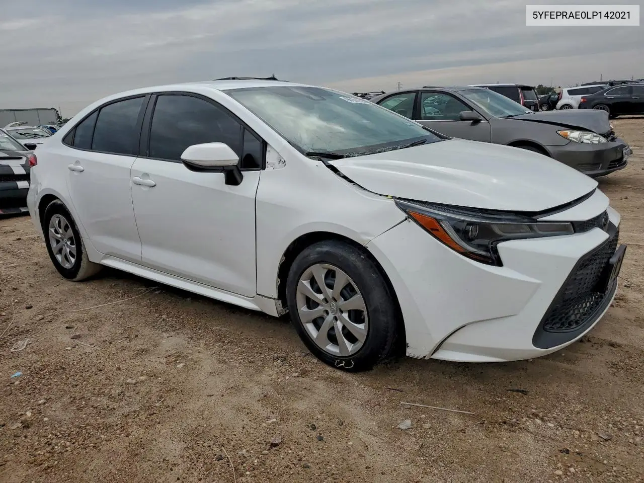 5YFEPRAE0LP142021 2020 Toyota Corolla Le