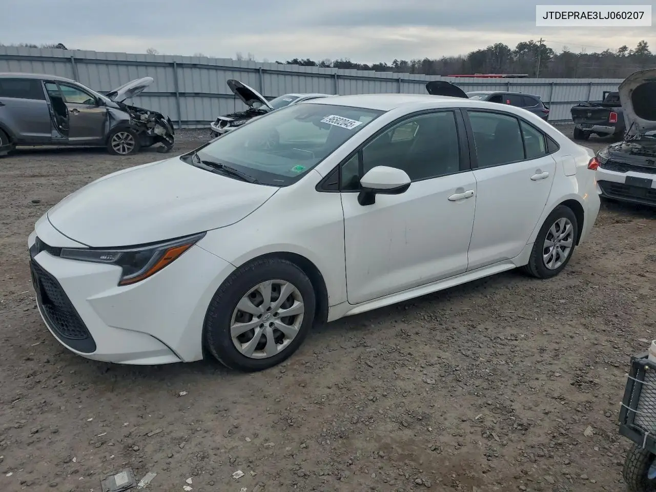 JTDEPRAE3LJ060207 2020 Toyota Corolla Le